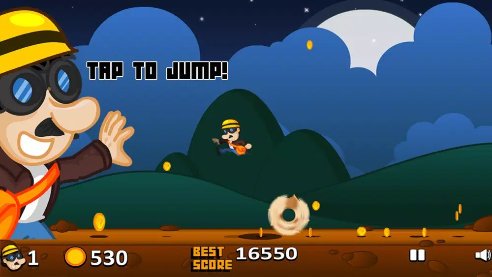 ภาพหน้าจอของ Super Jumping Coins