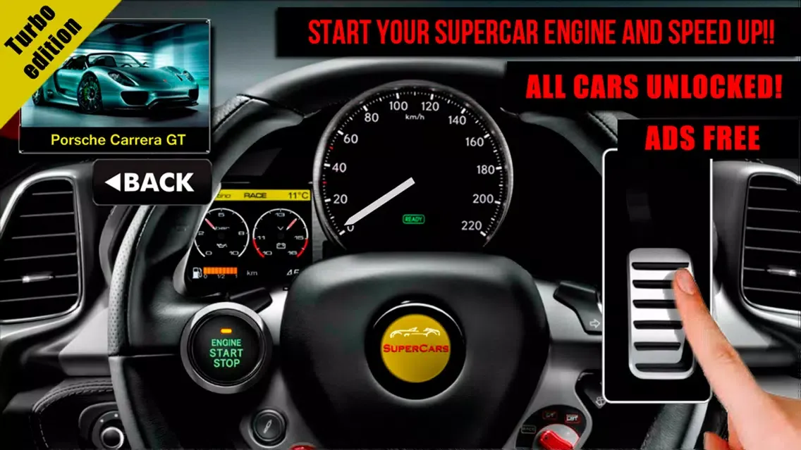 SuperCars Sounds TURBO Ekran Görüntüleri
