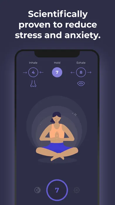 Breethr - Breathing Exercises स्क्रीनशॉट