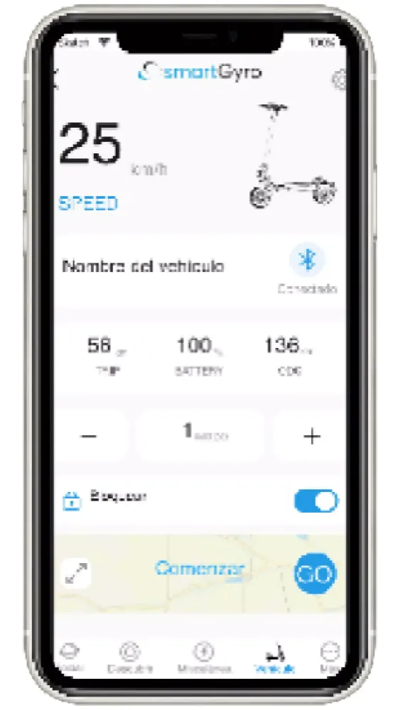 Zrzuty ekranu smartGyro NEO