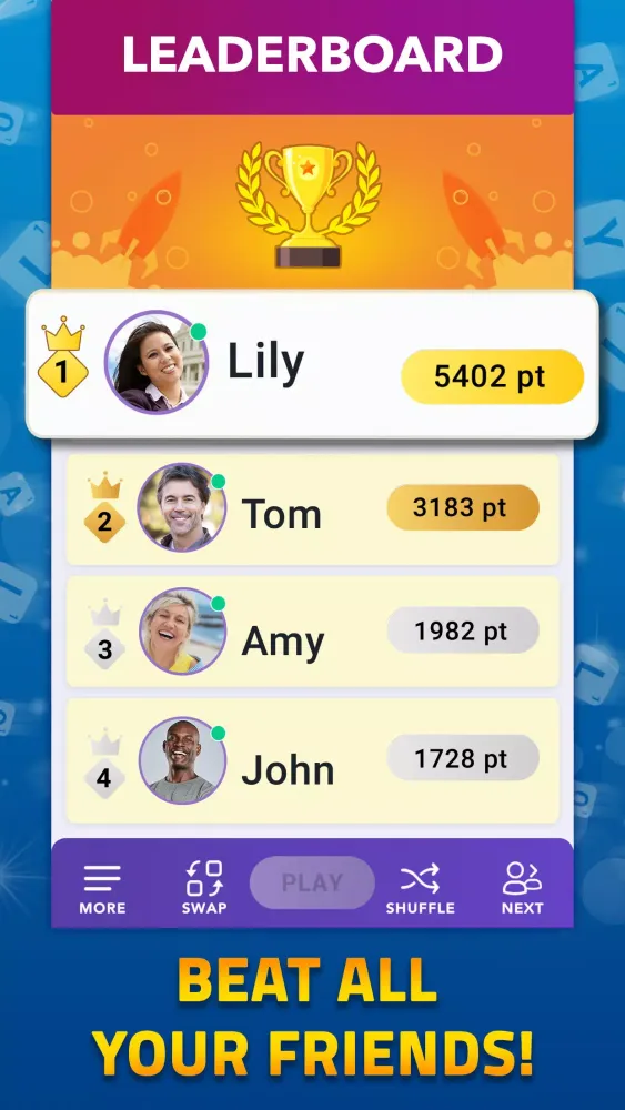 Word Wars - Word Game سکرین شاٹس