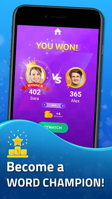 Word Wars - Word Game स्क्रीनशॉट