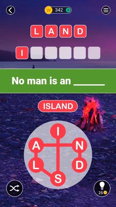 Capturas de pantalla de Word Trip - Word Puzzles Games