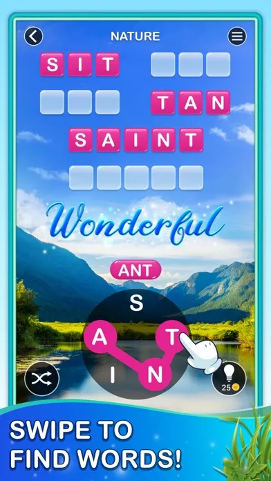 Capturas de pantalla de Word Trip - Word Puzzles Games