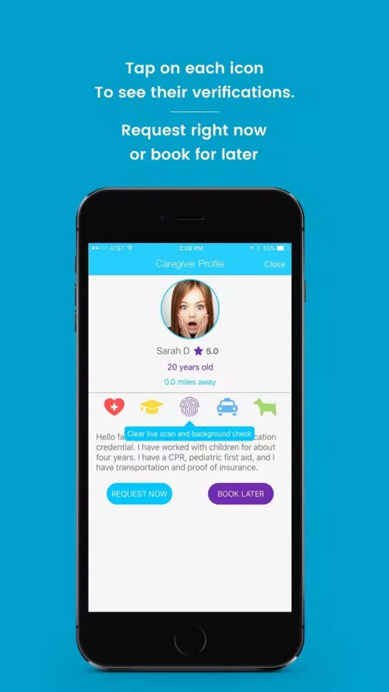 Weebit - Find Babysitters, Nannies, Preschool Teachers & more应用截图