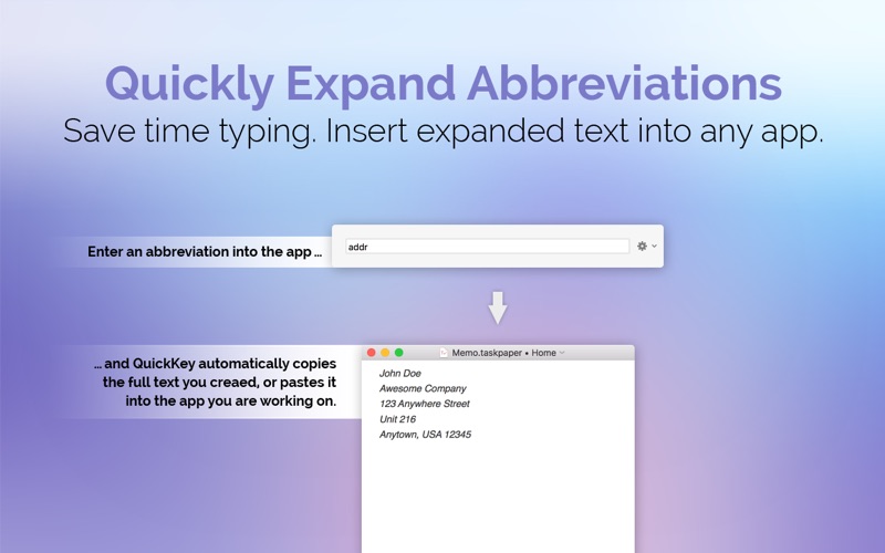 QuickKey–Email & Text Expander应用截图