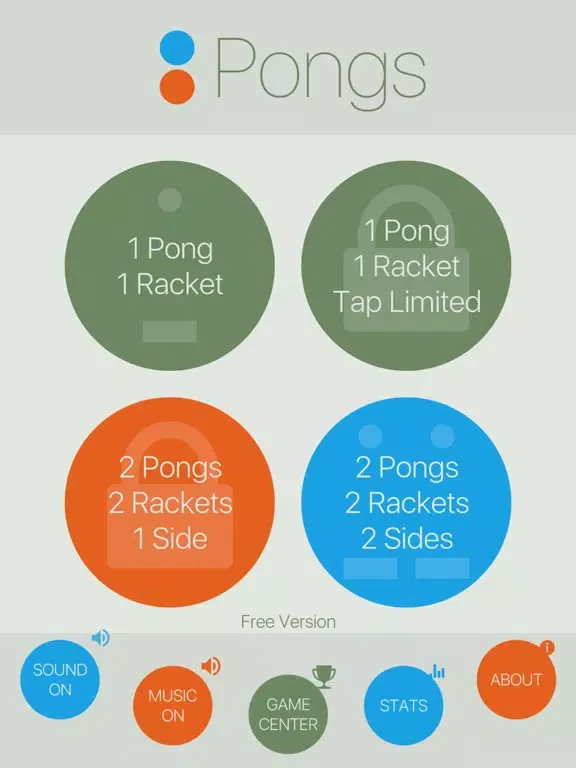 2 Pongs iPad  스크린샷
