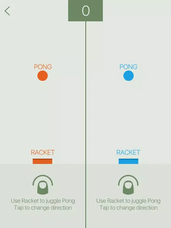 2 Pongs iPad  스크린샷