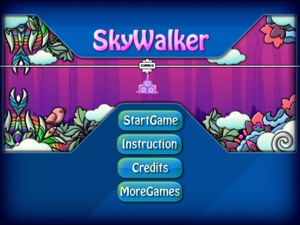 Tangkapan layar skyWalker iPad 