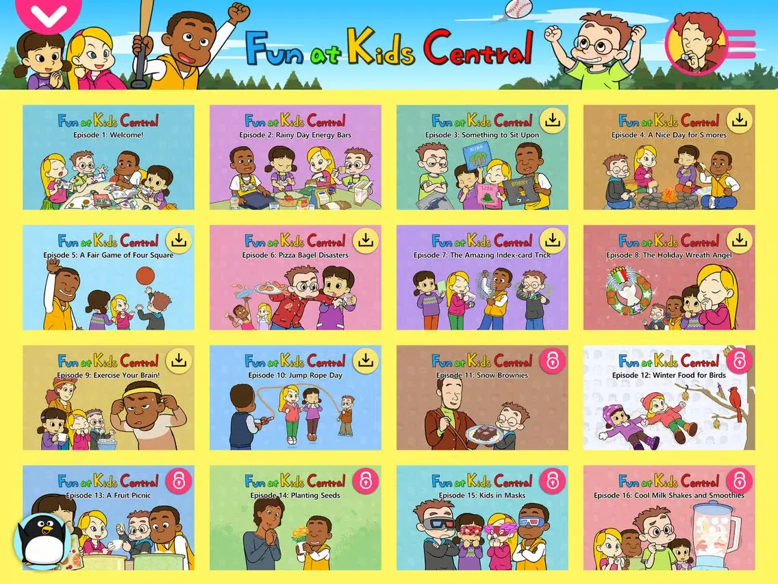 Fun at Kids Central - Little Fox Storybook iPad  سکرین شاٹس