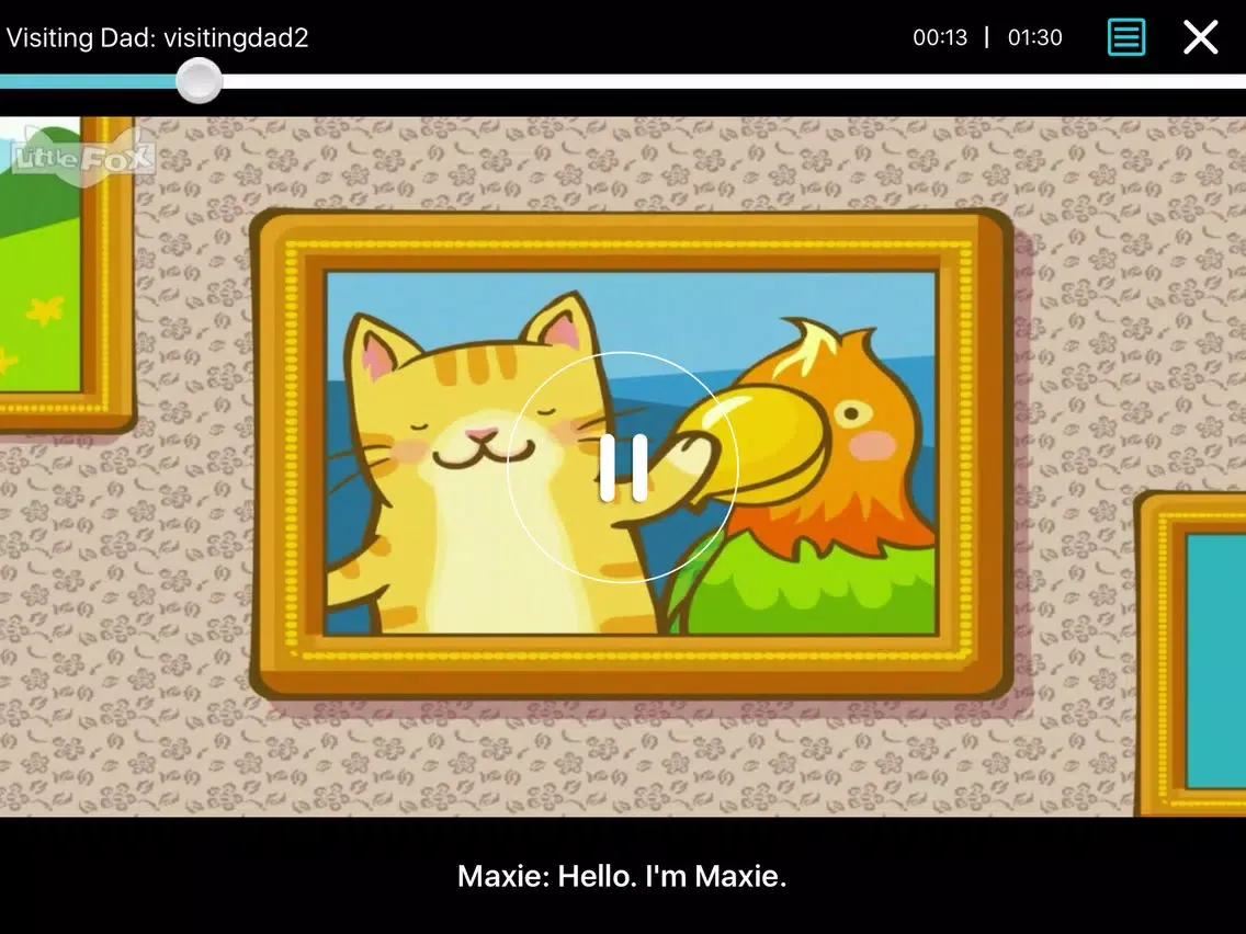 Magic Marker - Little Fox Storybook iPad 應用截圖