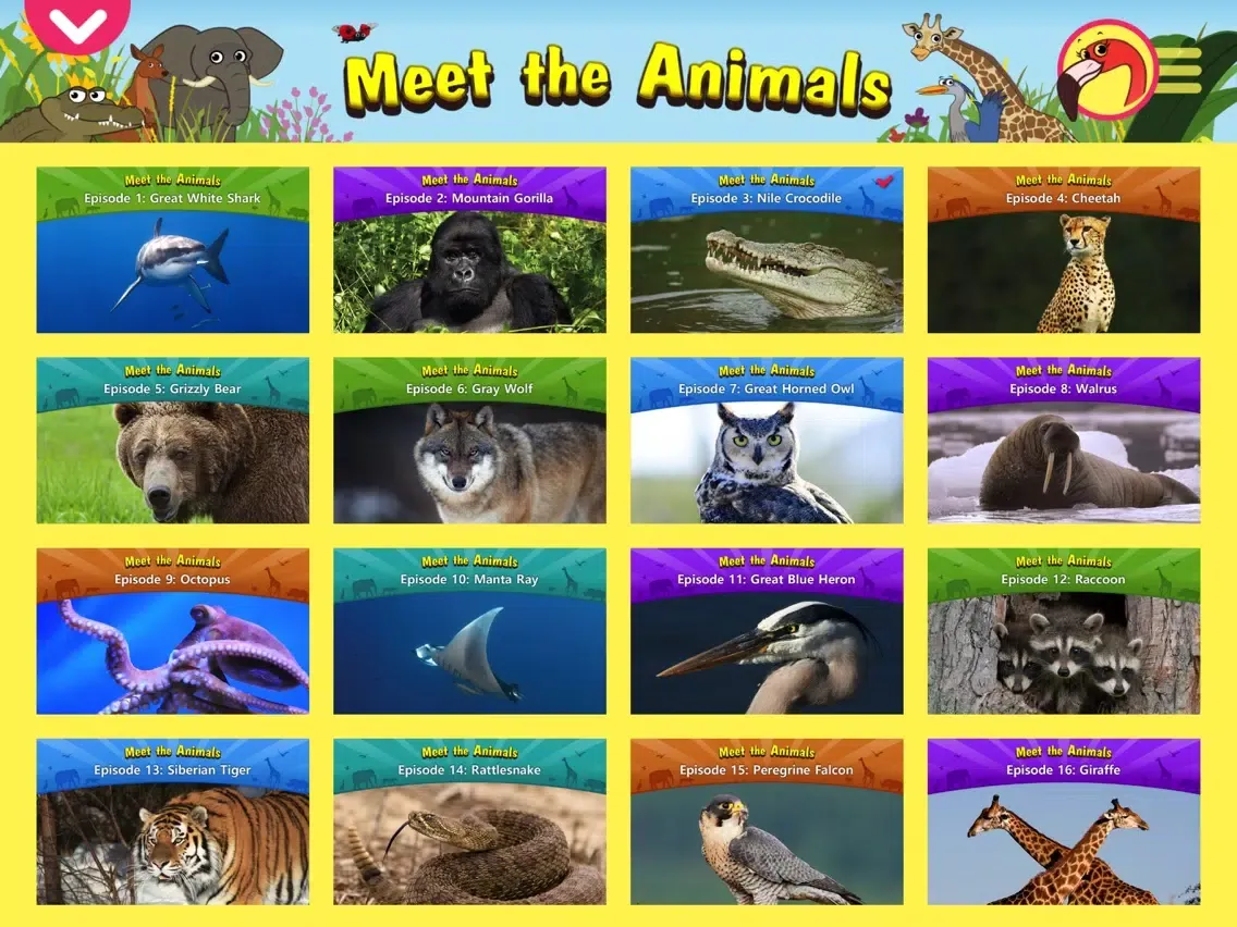 Captures d'écran de Meet the Animals - Little Fox Storybook iPad 