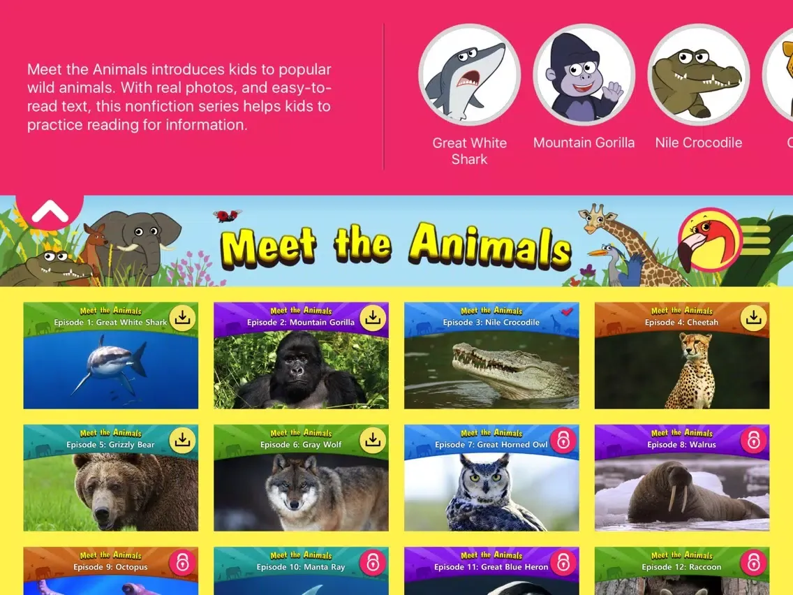 Captures d'écran de Meet the Animals - Little Fox Storybook iPad 
