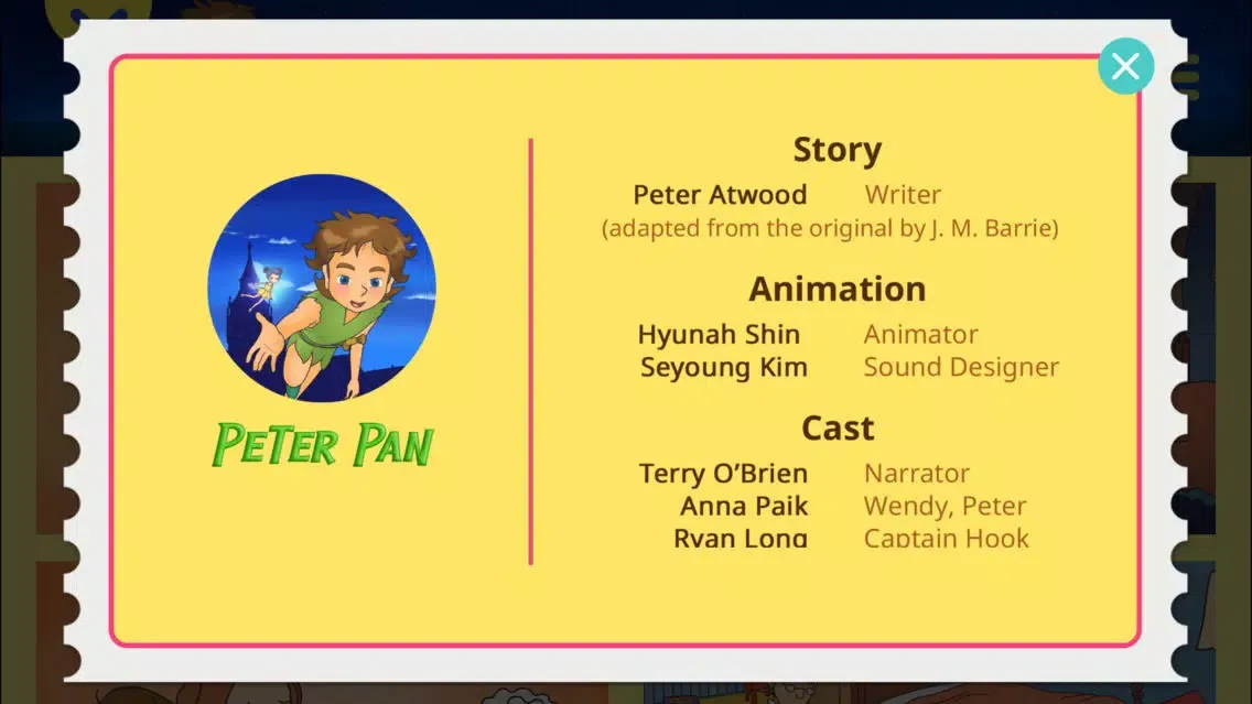 صور Peter Pan - Little Fox Storybook