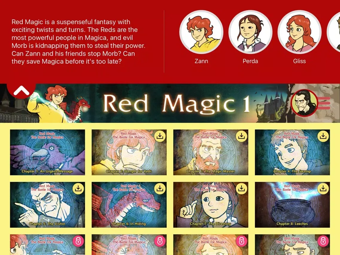 Capturas de pantalla de Red Magic 1 - Little Fox Storybook iPad 