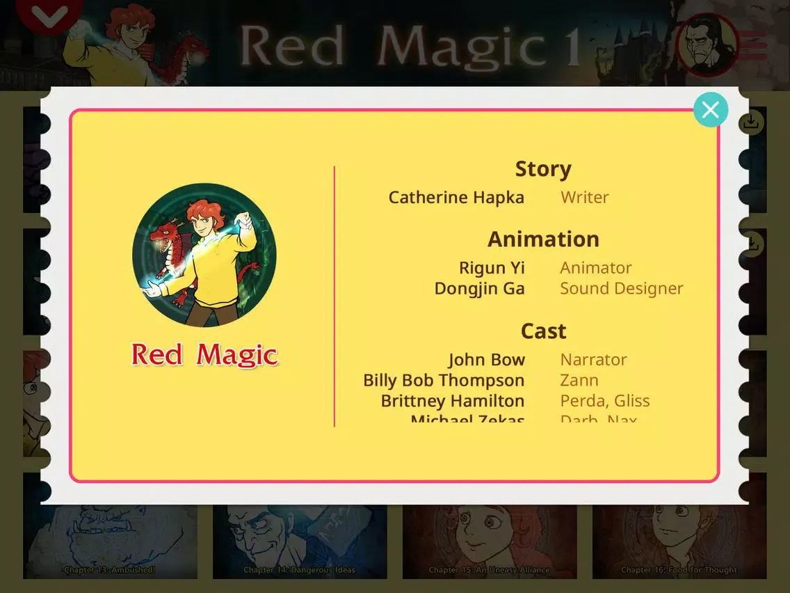Capturas de pantalla de Red Magic 1 - Little Fox Storybook iPad 