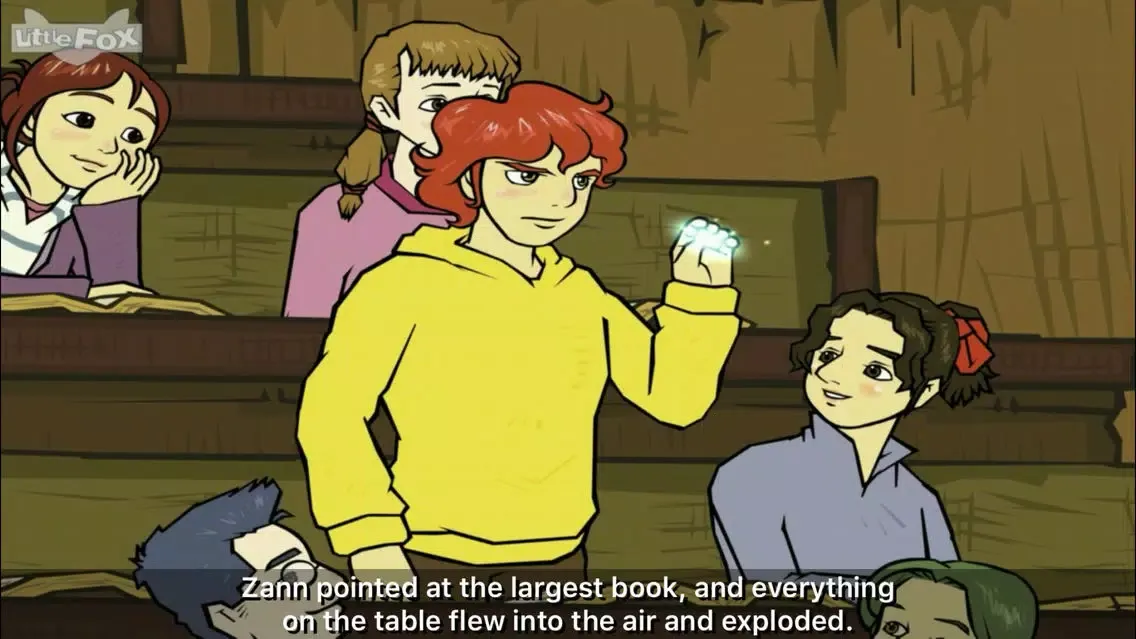 Capturas de pantalla de Red Magic 1 - Little Fox Storybook