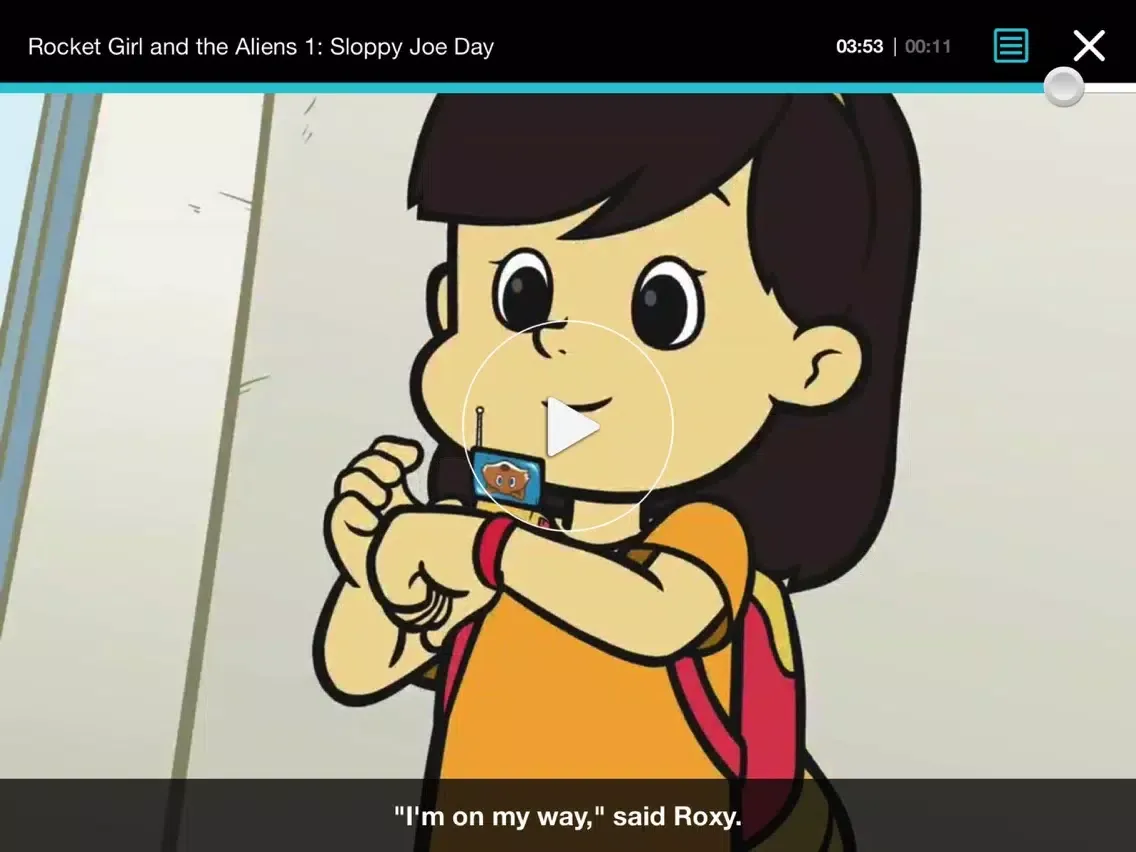 Capturas de tela do Rocket Girl - Little Fox Storybook iPad 