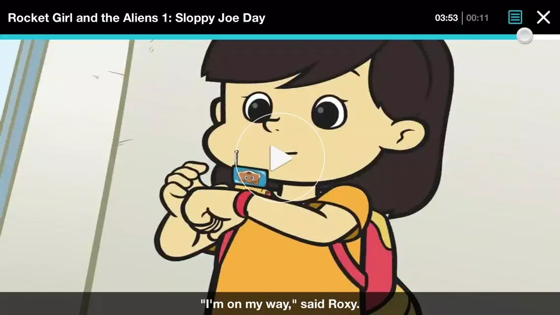 Capturas de tela do Rocket Girl - Little Fox Storybook