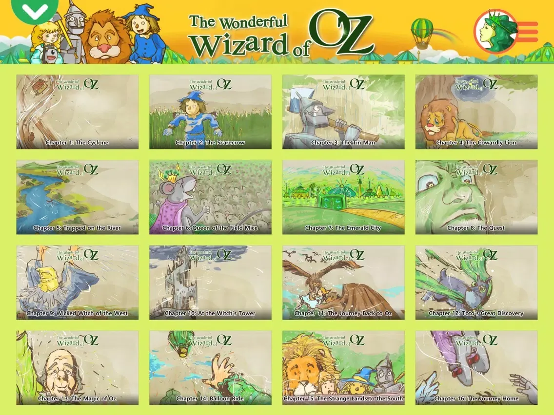 The Wizard of Oz - Little Fox Storybook iPad  স্ক্রিনশট