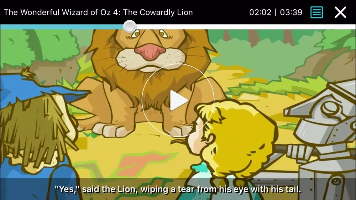 The Wizard of Oz - Little Fox Storybook স্ক্রিনশট