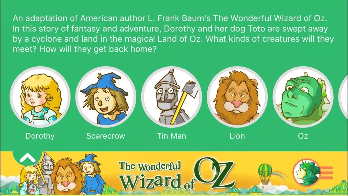 The Wizard of Oz - Little Fox Storybook স্ক্রিনশট
