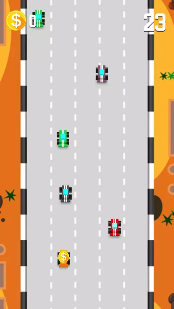 秒速赛车-横冲直撞的公路撞车王应用截图