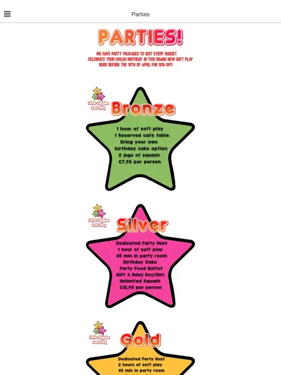 Capturas de tela do Little Giggles Soft Play iPad 