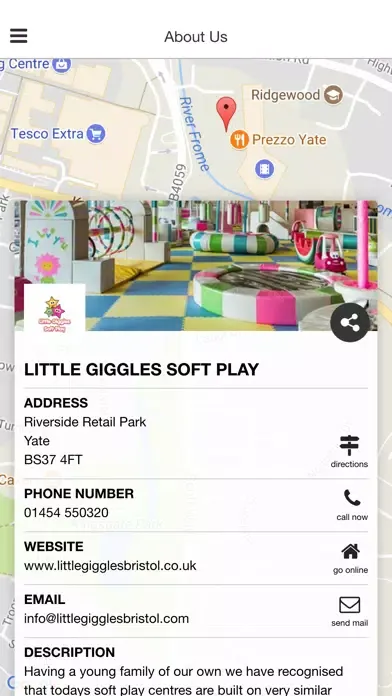 Capturas de tela do Little Giggles Soft Play