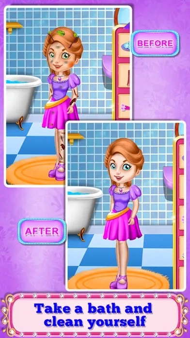 Скриншоты Little Girl First Spa & Salon