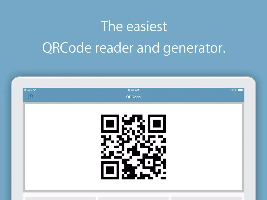 Capturas de tela do QRC - QRCode Reader / Generator for iPhone iPad 