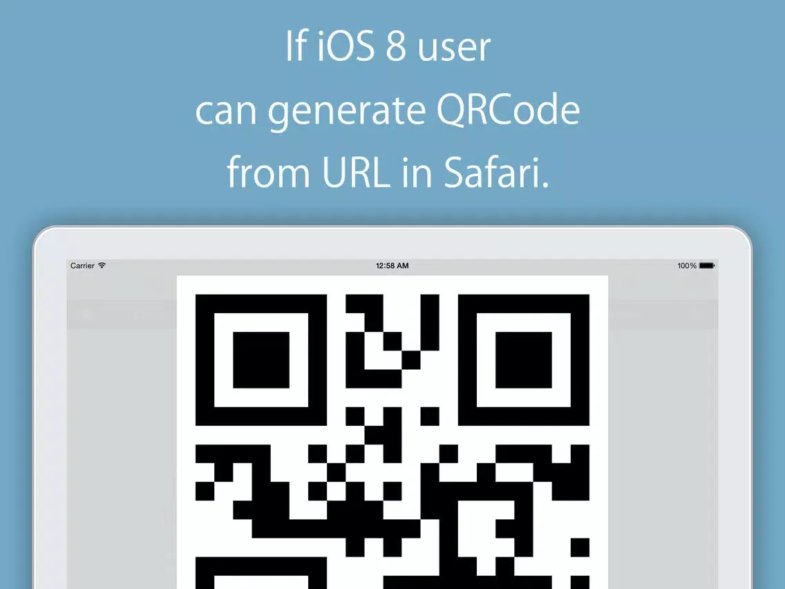 Capturas de tela do QRC - QRCode Reader / Generator for iPhone iPad 