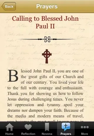 Скриншоты eVotions - Bl. John Paul II