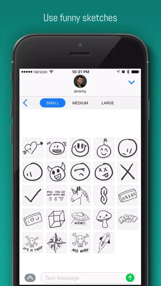 ภาพหน้าจอของ PencilBox: schoolhouse stickers & doodles