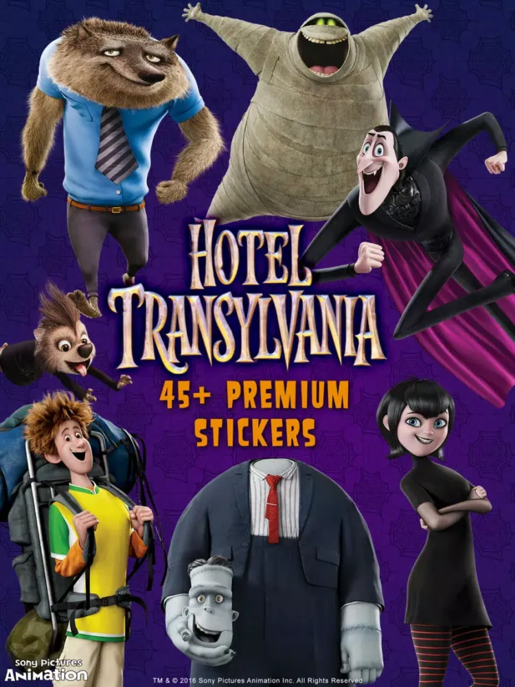 Tangkapan layar Hotel Transylvania ™ Stickers iPad 