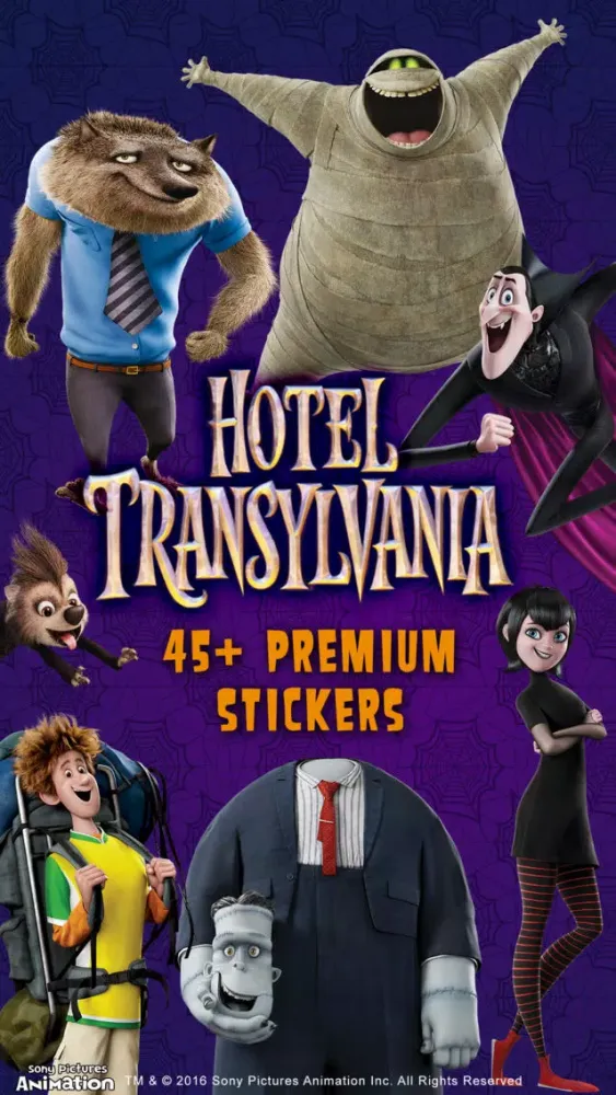 Tangkapan layar Hotel Transylvania ™ Stickers