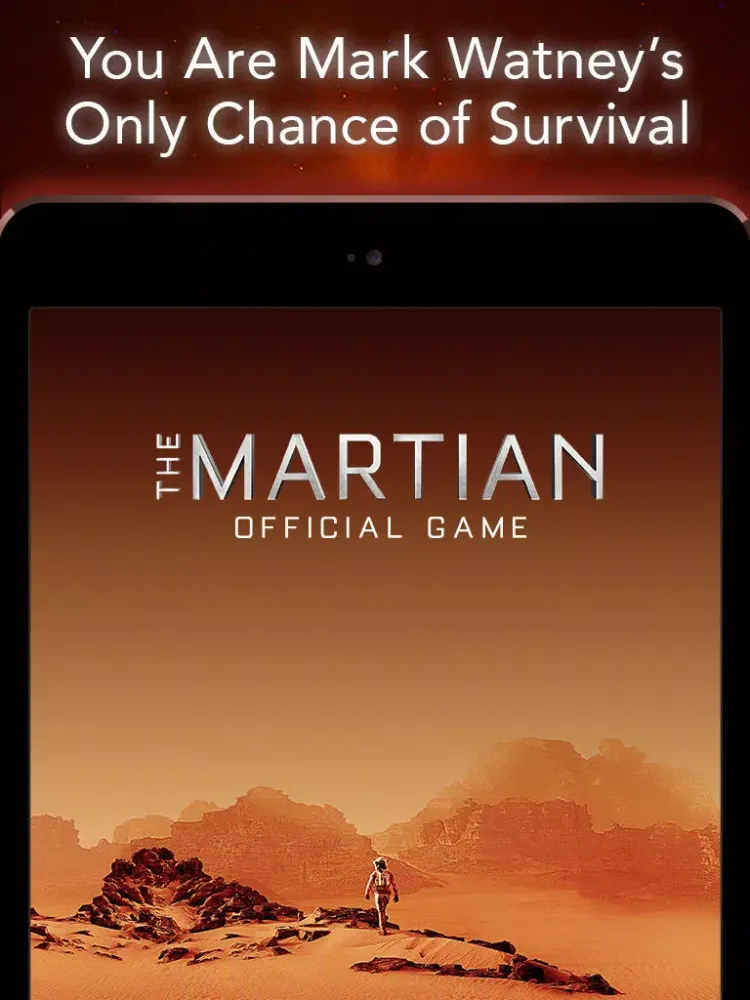 The Martian: Official Game iPad  Screenshots