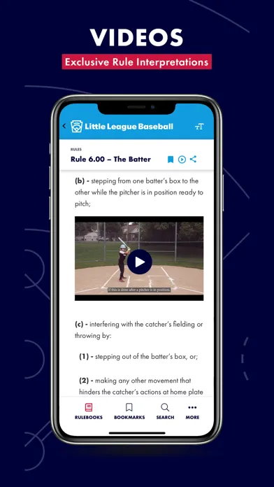Скриншоты Little League Rulebook