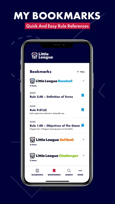 Скриншоты Little League Rulebook