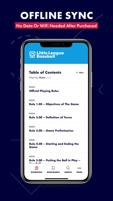 Скриншоты Little League Rulebook