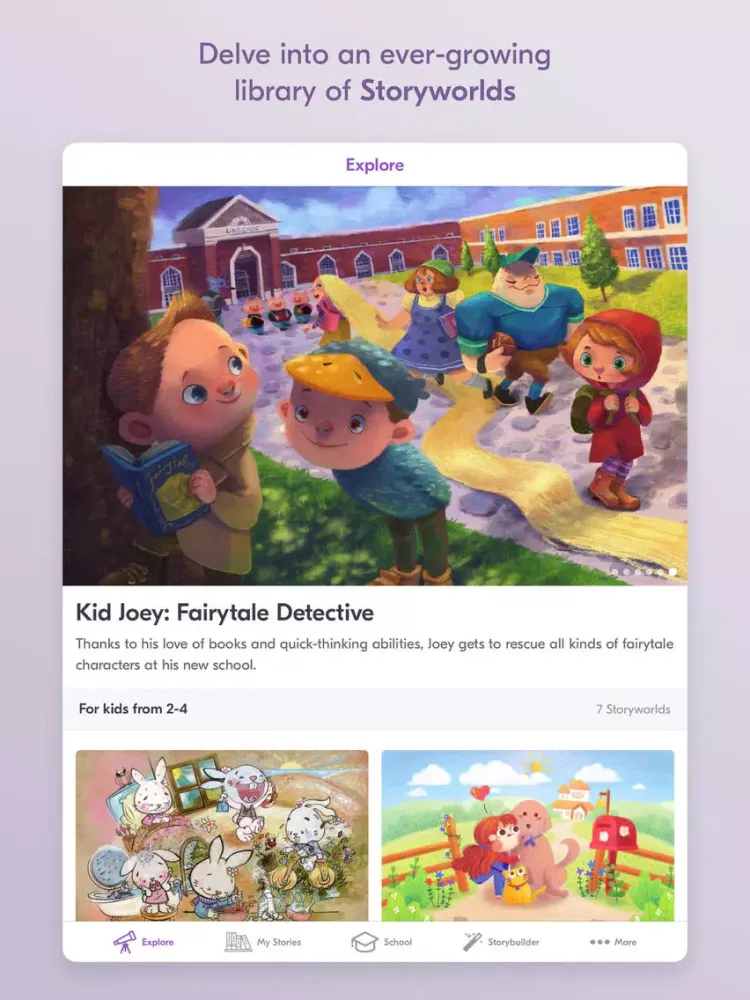 Bedtime Stories - read & tell iPad 应用截图