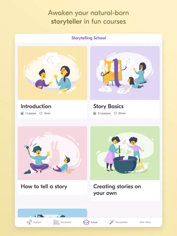 Bedtime Stories - read & tell iPad 应用截图