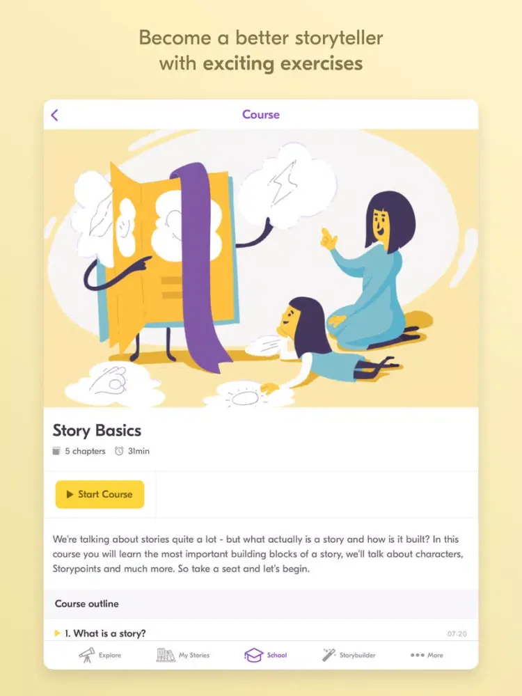 Bedtime Stories - read & tell iPad 应用截图