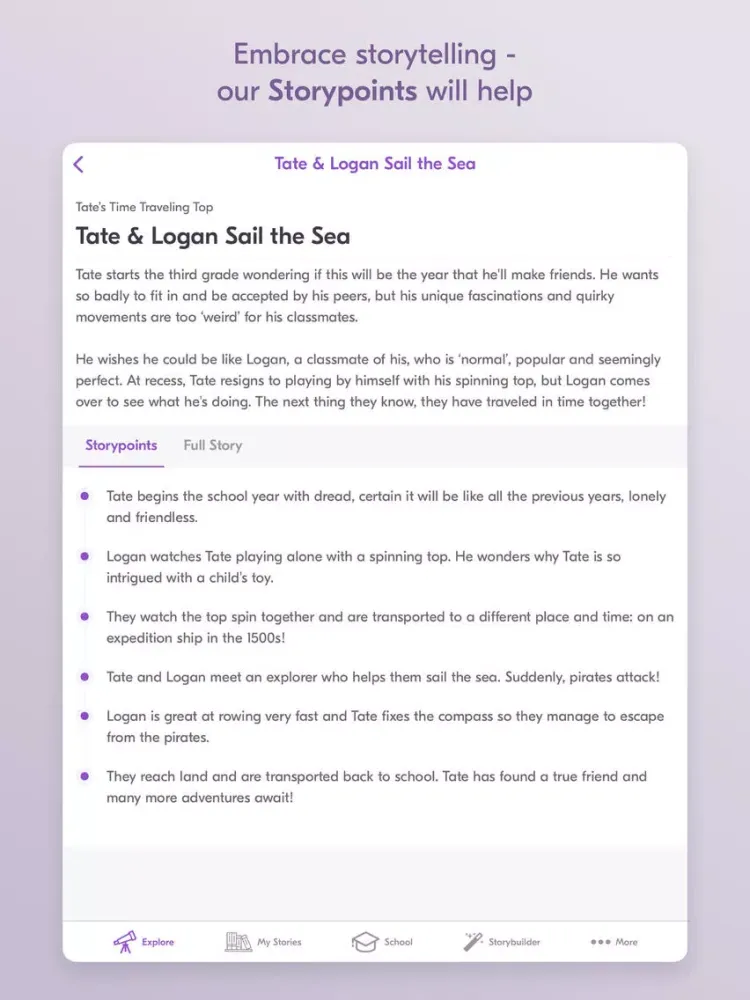 Bedtime Stories - read & tell iPad 应用截图