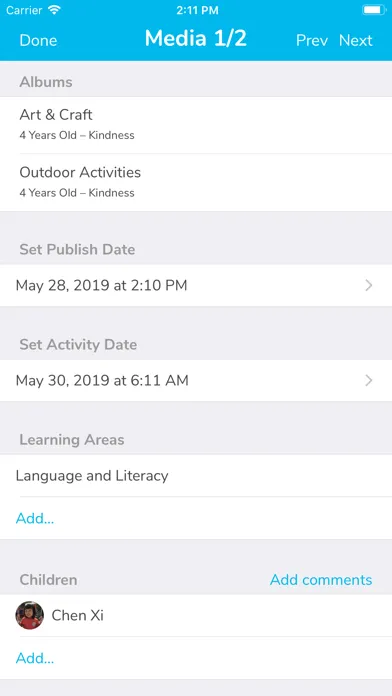LittleLives for Teachers Screenshots
