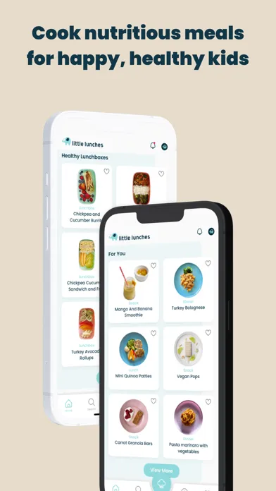 Capturas de pantalla de Little Lunches - Meal Planning