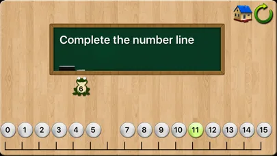 Capturas de tela do Teaching Number Lines