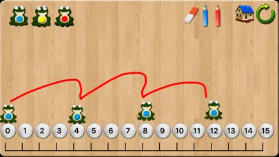 Capturas de tela do Teaching Number Lines