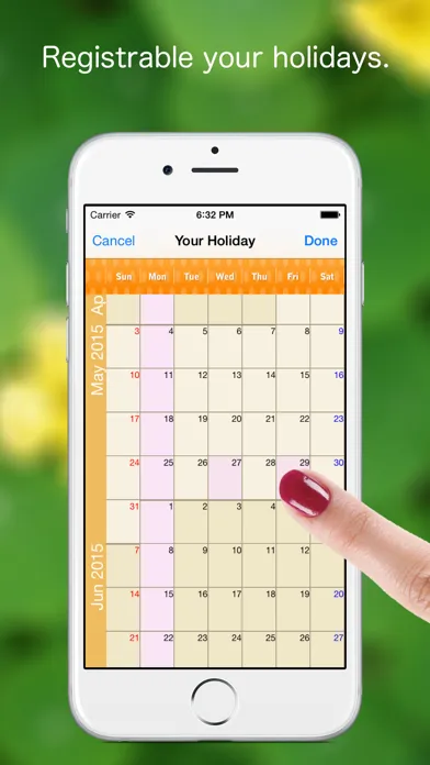 Kurumaki Calendar スクリーンショット