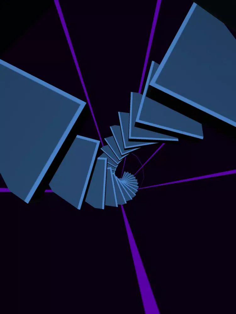 Capturas de tela do Space Tunnel Run iPad 
